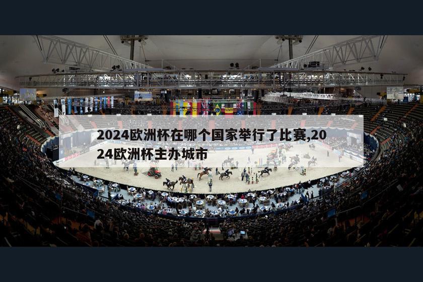 2024欧洲杯在哪个国家举行了比赛,2024欧洲杯主办城市